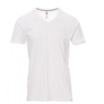 T-shirt Col en V à manches courtes en coton V-Neck - Payper