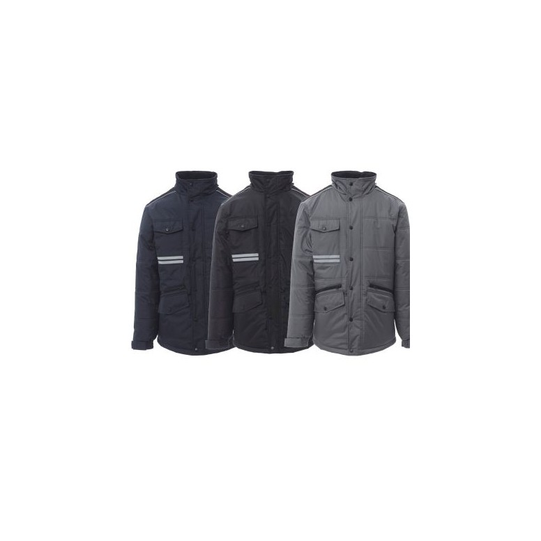 Veste de travail multipoches 3/4 avec intérieur...