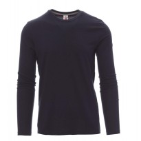 T-shirt Col Rond à Manches Longues en Coton Pineta - Payper AY 7500