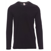 T-shirt Col Rond à Manches Longues en Coton Pineta - Payper AY 7500
