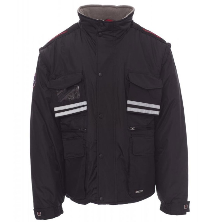 Veste de travail multipoches avec manches...