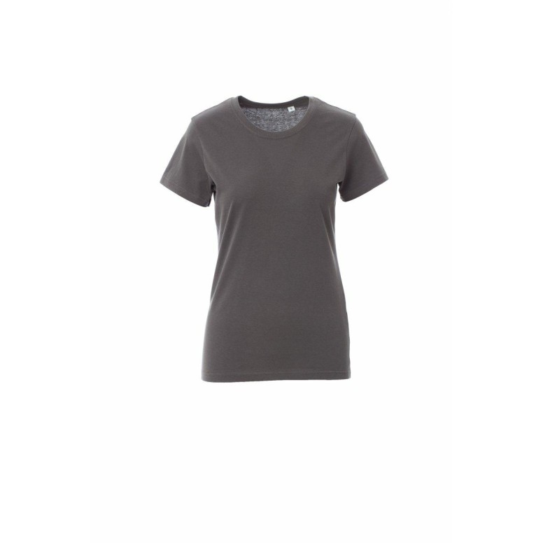 T-shirt Col Rond à Manches Courtes en 100 %...