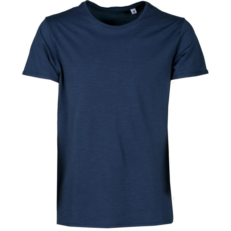 T-shirt Col Rond à Manches Courtes en 100 %...