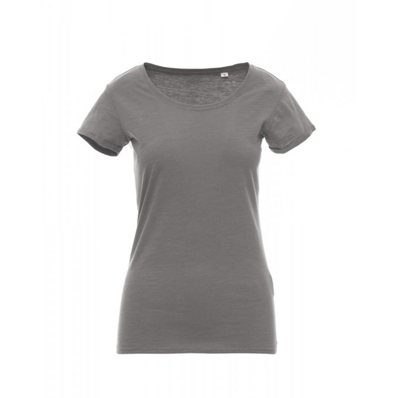 T-shirt Col Rond à Manches Courtes en 100 %...