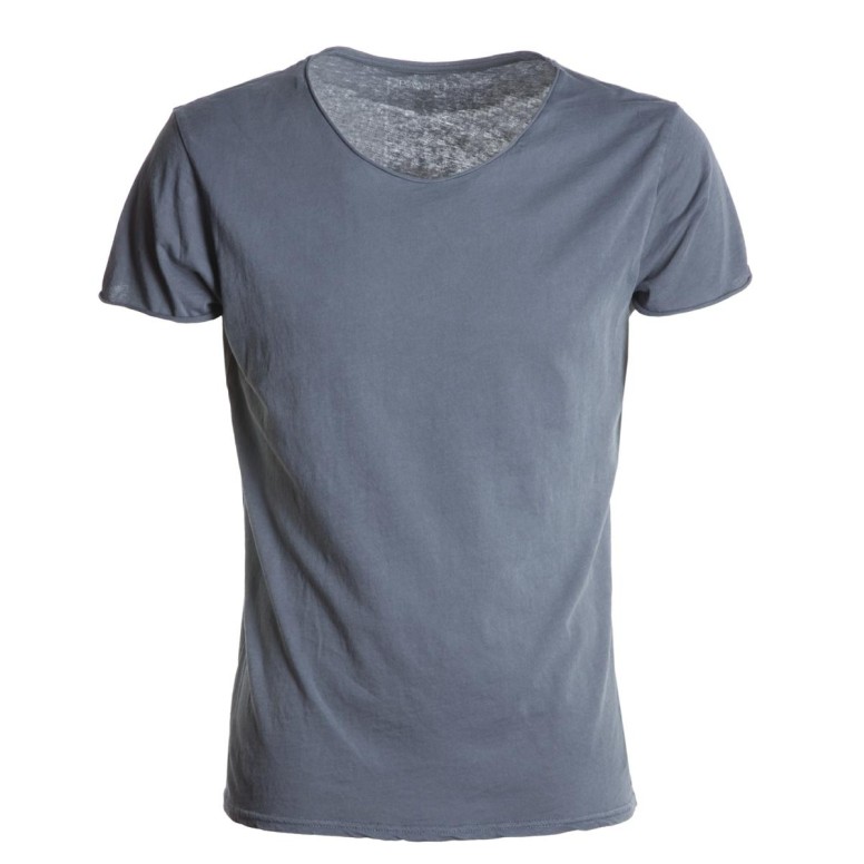 T-shirt Col Rond Manches Courtes en 100 % Coton...