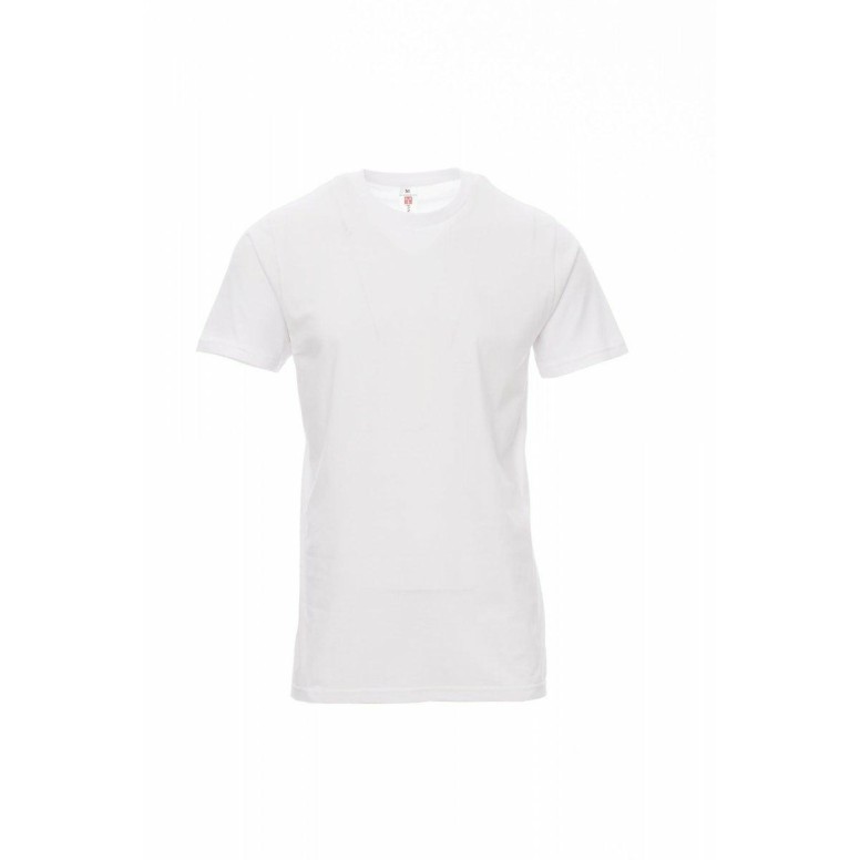 T-shirt Col Rond à Manches Courtes en 100 %...