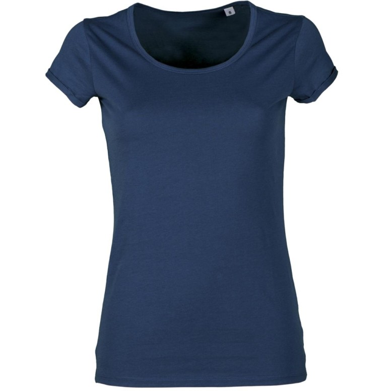 T-shirt col rond à manches courtes en 100 %...