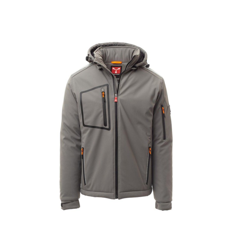 Veste de travail Softshell Stretch à poches...