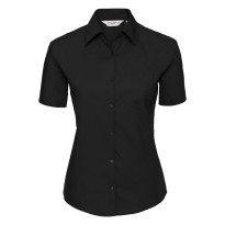 Chemise de travail à manches courtes pour femmes en 100%...