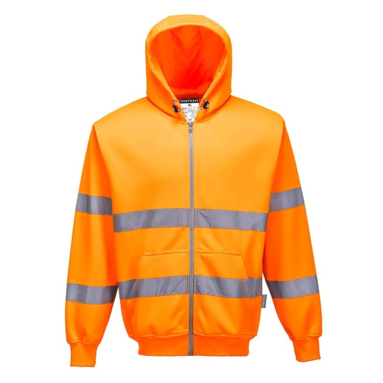 Sweat à capuche de travail avec fermeture...