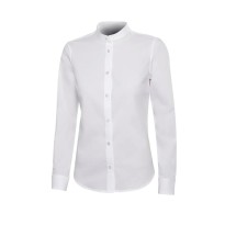 Chemise coréenne à manches longues de travail Stretch Velilla Lady 405015S