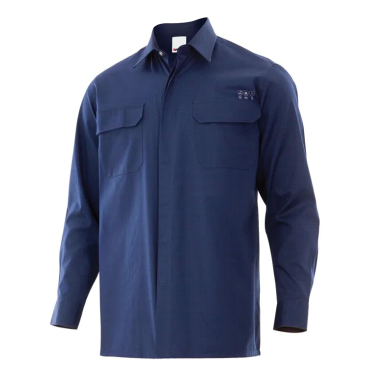 Chemise de travail ignifuge et antistatique...