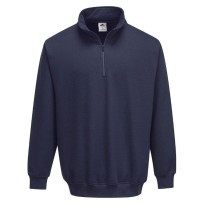 Sweat de travail Portwest Sorrento avec col zippé B309
