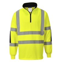 Sweat de travail Rugby Xenon haute visibilité Portwest B308