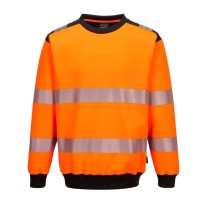 Sweat à col rond de travail haute visibilité PW3 Portwest PW379
