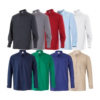 Chemise de travail à manches longues Velilla 529