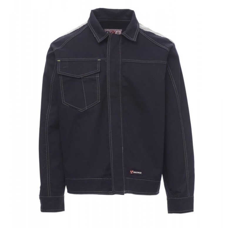 Veste de style jean avec détails réfléchissants...