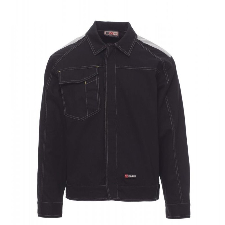 Veste de style jean avec détails réfléchissants...