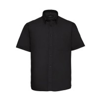 Chemise de travail classique à manches courtes en twill 100% coton Russell - JE917M