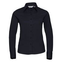 Chemise de travail classique à manches longues en twill pour femmes Russell - JE916F