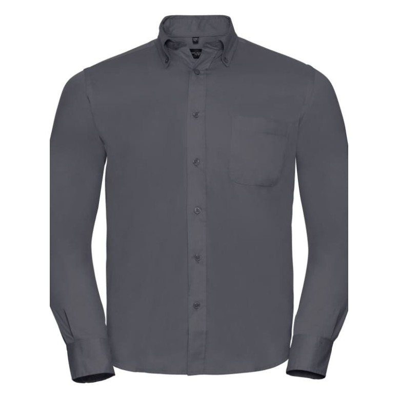 Chemise de travail classique à manches longues...