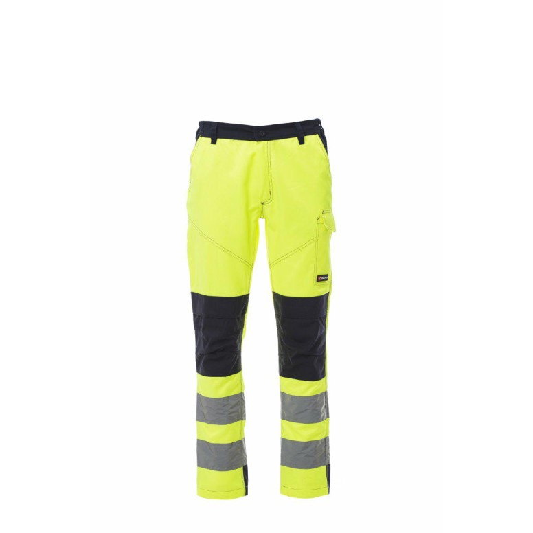 Pantalon bicolore de travail haute visibilité à...