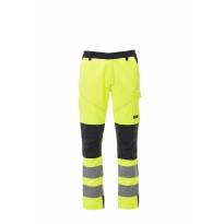 Pantalon bicolore de travail haute visibilité à poches multiples Payper Charter Tech