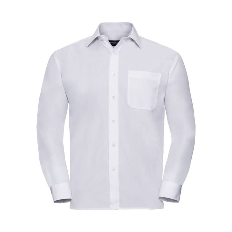 Chemise de travail en polycoton à manches...