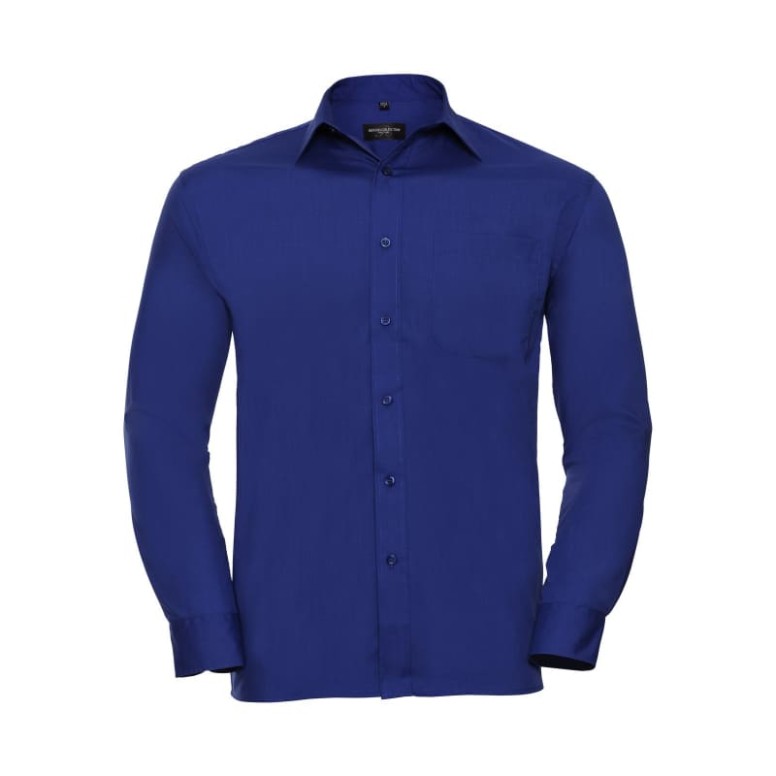 Chemise de travail en polycoton à manches...