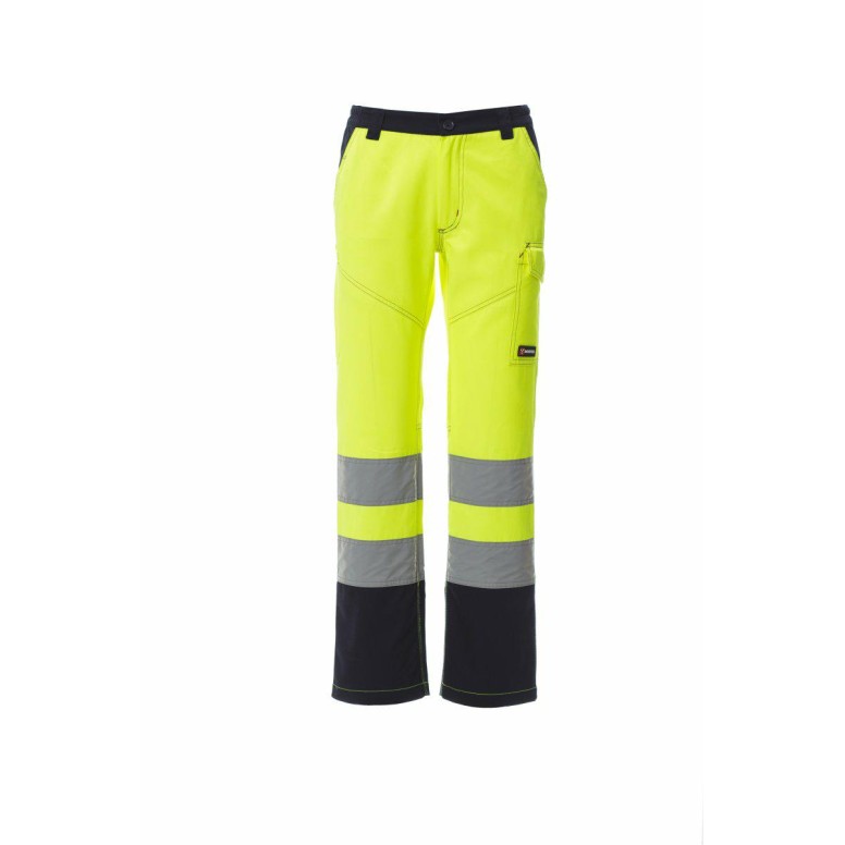 Pantalon de travail haute visibilité à poches...