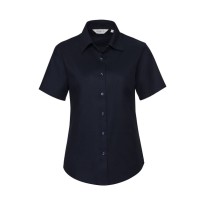 Chemisier de travail Oxford Easy Care à manches courtes pour femmes Russell - JE933F