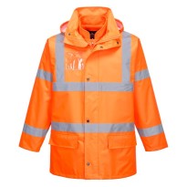 Veste de travail Essentielle à Haute Visibilité 5 en 1...