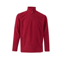 Sweat-shirt à fermeture éclair courte en polaire de... 2