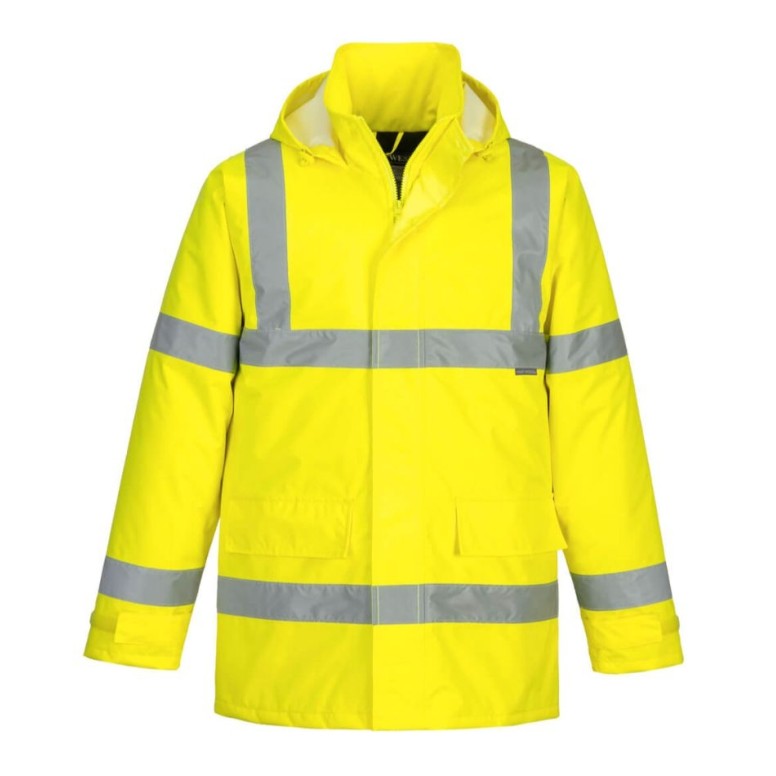 Veste de travail d'hiver à haute visibilité...