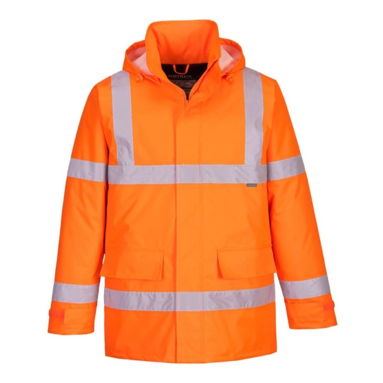 Veste de travail d'hiver à haute visibilité...