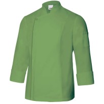 Veste de cuisinier coréen avec fermeture à glissière Velilla 405202TC