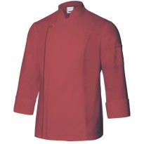Veste de cuisinier coréen avec fermeture à glissière Velilla 405202TC
