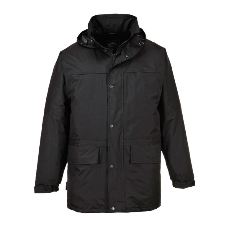 Veste de travail doublée en polaire imperméable...