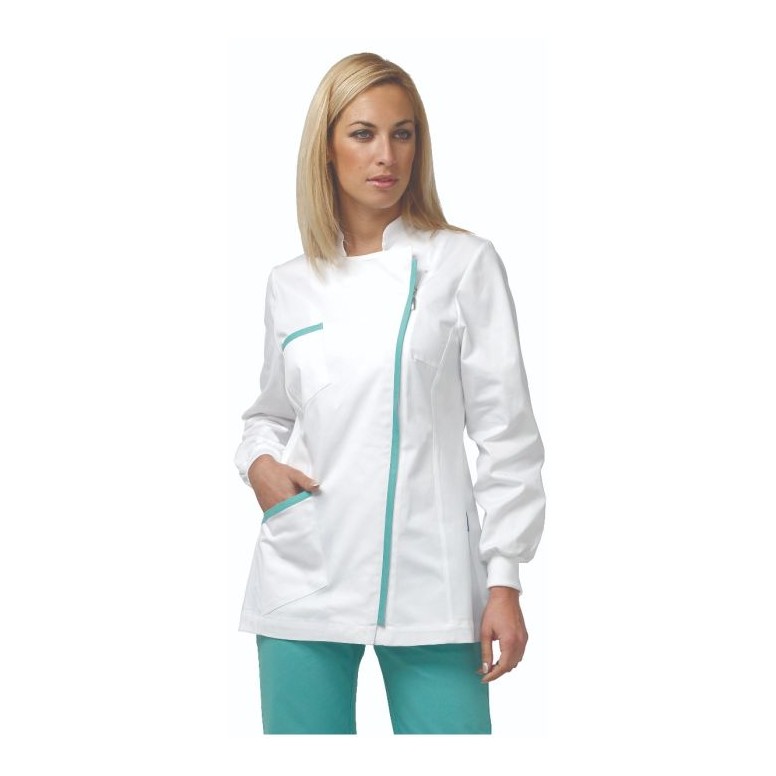Blouse pour femme en 100% coton Milly Dr. Blue...