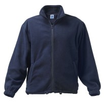 Pull en polaire à fermeture éclair longue pour le travail de Siggi