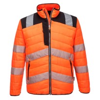 Veste de travail PW3 imperméable Baffle haute visibilité Portwest PW371