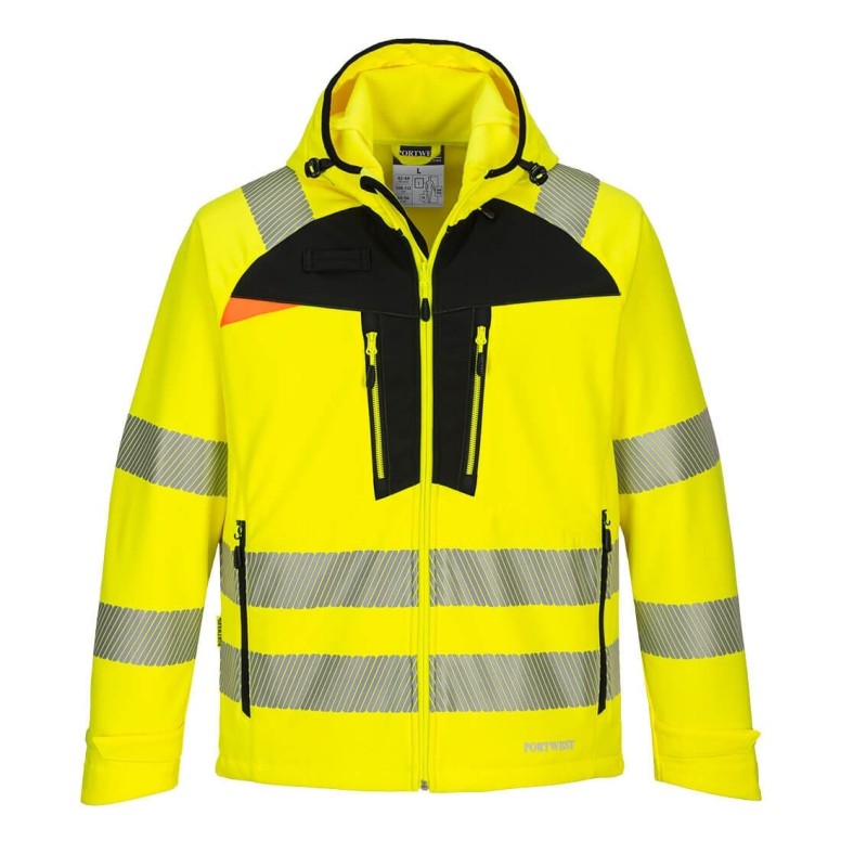 Veste de travail softshell DX4 élastique haute...