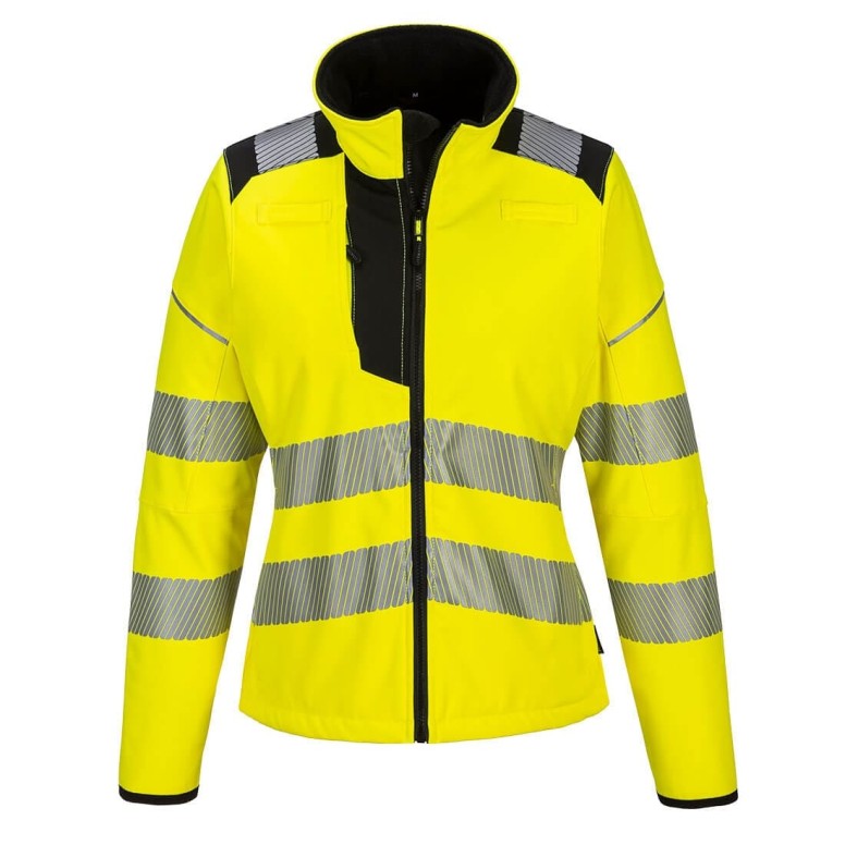 Veste de travail softshell extensible haute...