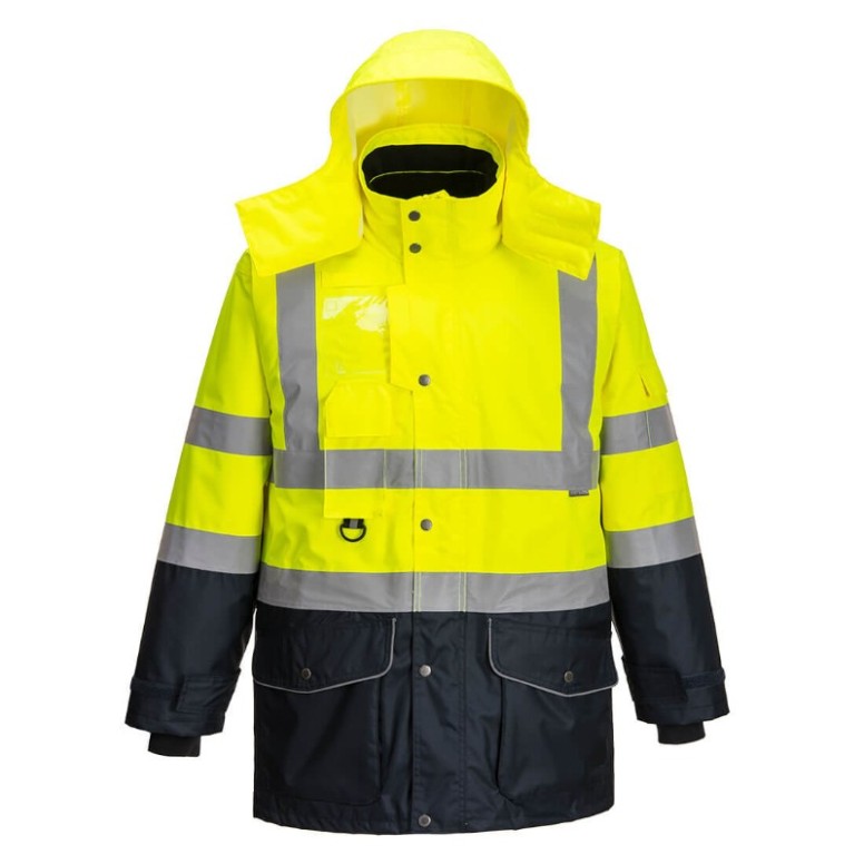 Veste de travail bicolore Traffic 7 en 1 à...