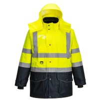 Veste de travail bicolore Traffic 7 en 1 à haute visibilité Portwest S426
