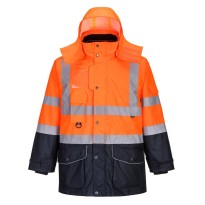Veste de travail bicolore Traffic 7 en 1 à haute visibilité Portwest S426