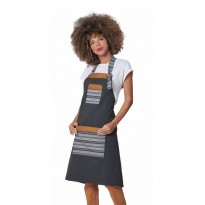 Tablier avec bavette de travail unisexe stretch Horeca Siggi Slash 28PZ0520/00