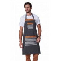 Tablier avec bavette de travail unisexe stretch Horeca Siggi Slash 28PZ0520/00