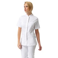 Chemisier femme avec boutons et œillets Gwen Dr.Blue Siggi - 04CS1188/00-0655