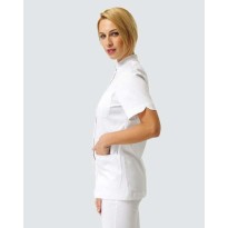 Chemisier femme avec boutons et œillets Gwen Dr.Blue Siggi - 04CS1188/00-0655